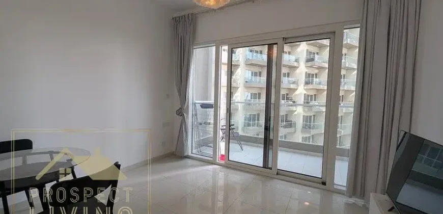 Vacant Now – Bright Studio with Balcony in DAMAC Hills 2
