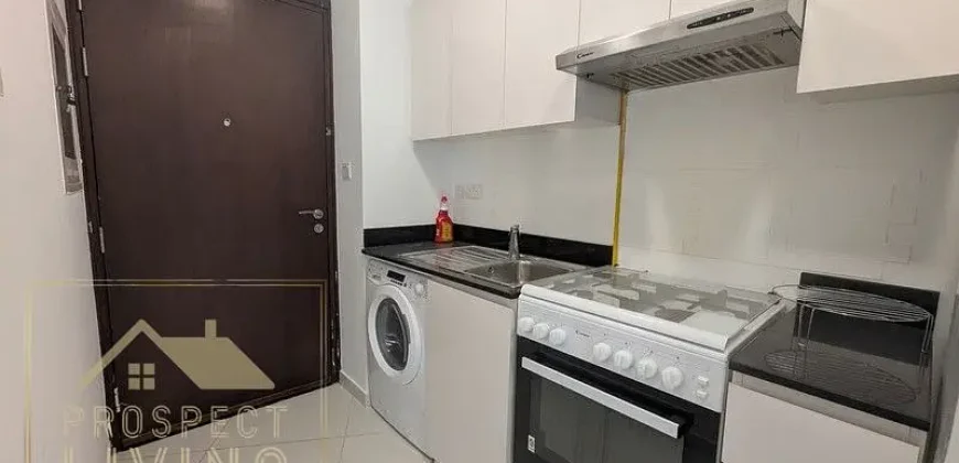 Vacant Now – Bright Studio with Balcony in DAMAC Hills 2
