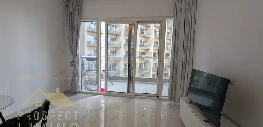Vacant Now – Bright Studio with Balcony in DAMAC Hills 2