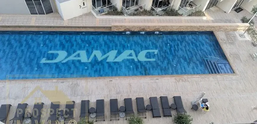 Vacant Now – Bright Studio with Balcony in DAMAC Hills 2